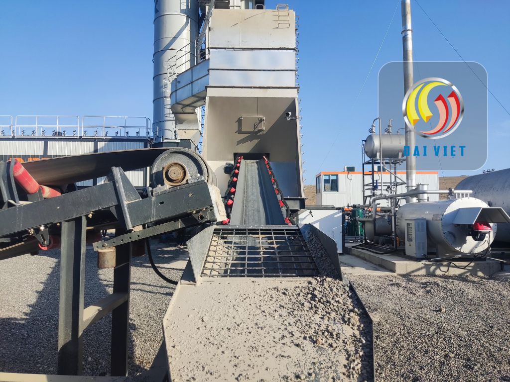Băng tải cấp liệu trạm Asphalt: Tiêu chuẩn kỹ thuật