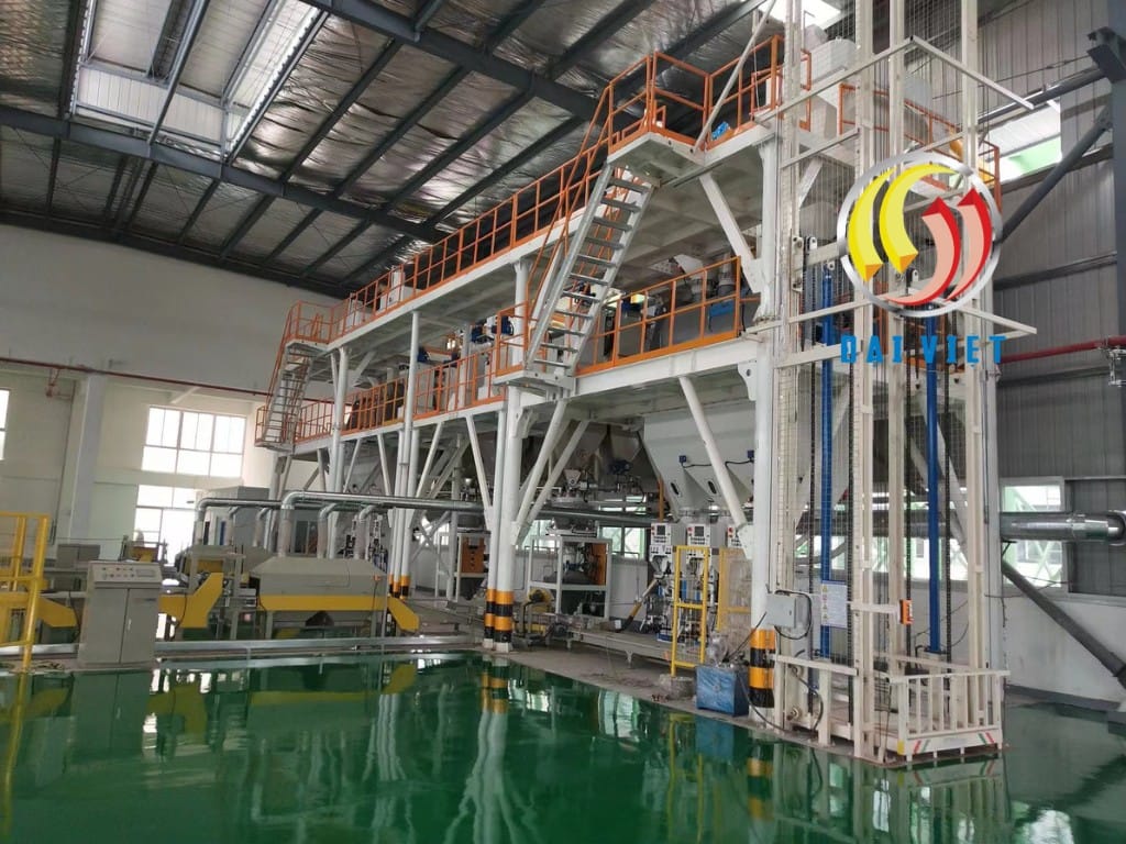 Chi phí vận hành dây chuyền vữa khô trộn sẵn
