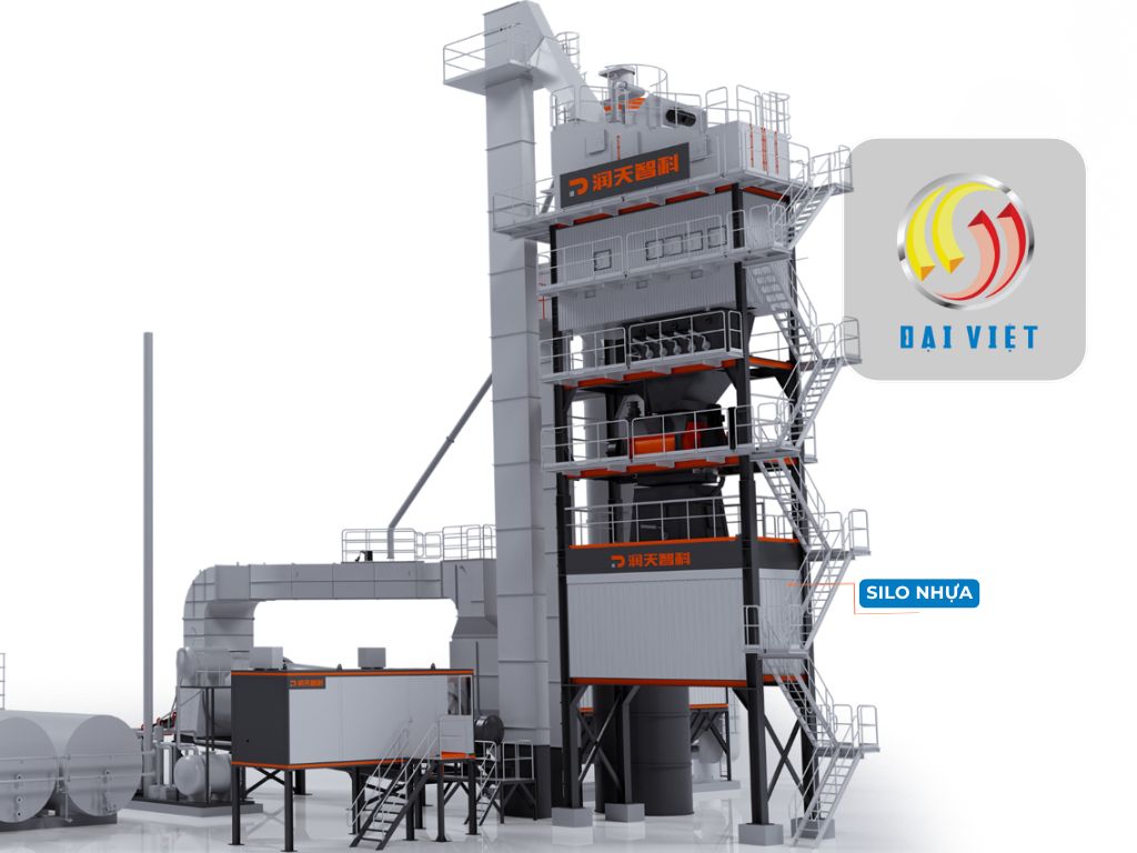 Công nghệ silo thông minh trong trạm Asphalt: Giải pháp lưu trữ vật liệu hiện đại
