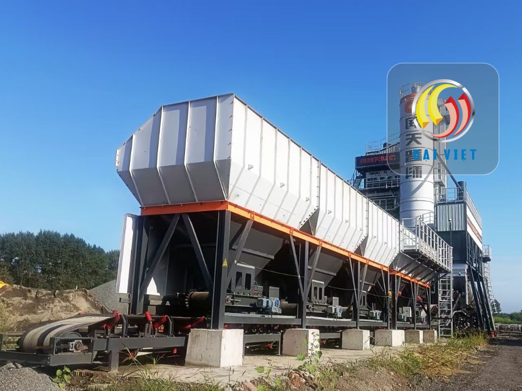 Kiểm tra tính ổn định nền móng trạm trộn Asphalt