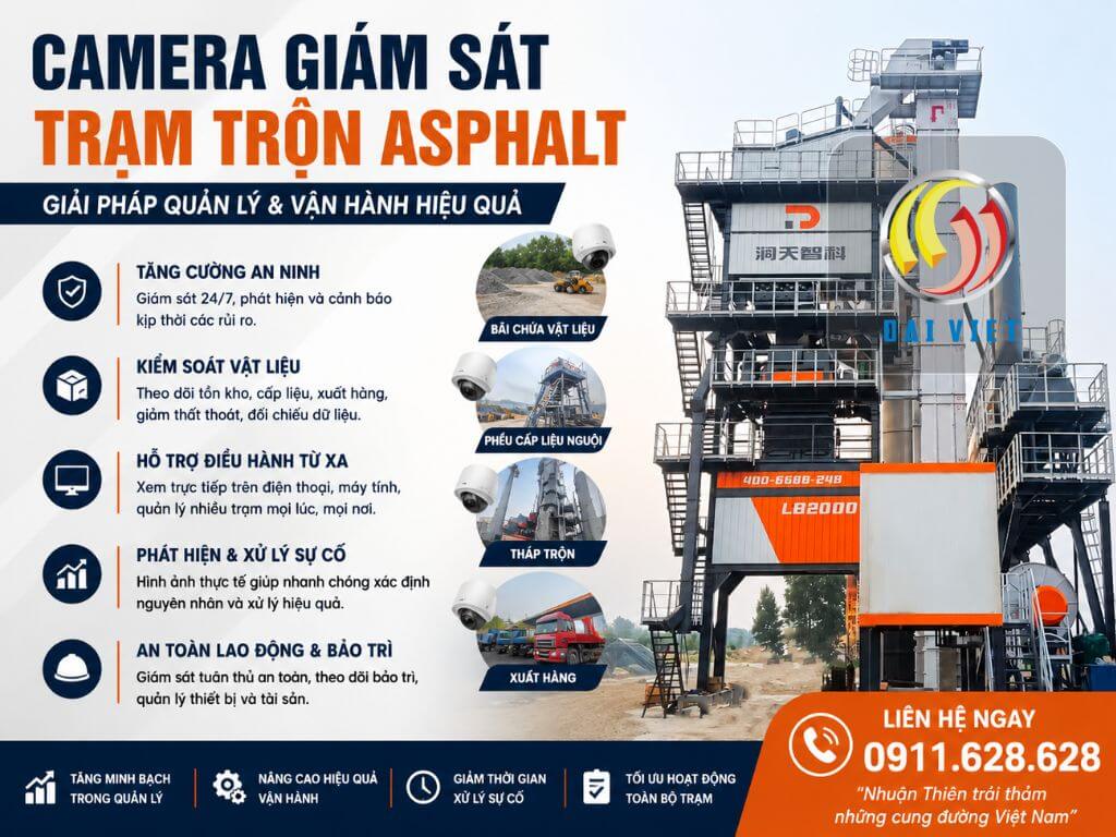 Tìm hiểu hệ thống camera giám sát trạm trộn