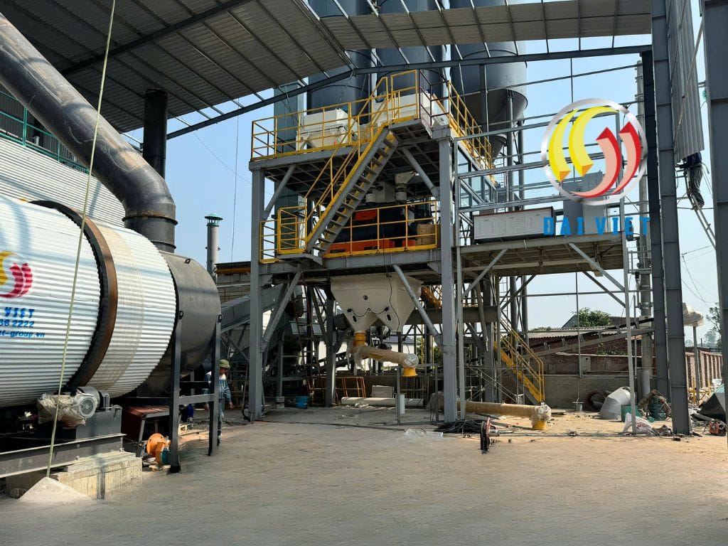 Lắp đặt dây chuyền vữa khô trộn sẵn cần yêu cầu gì?
