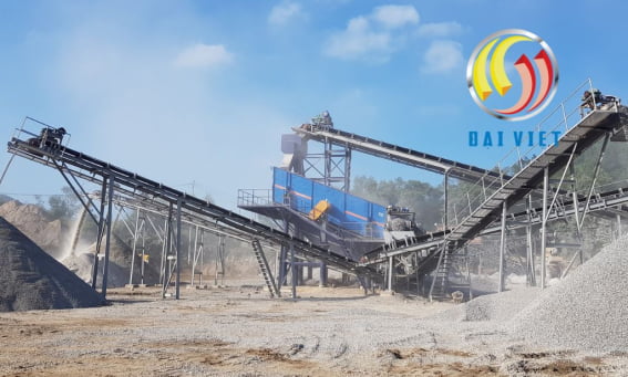 máy nghiền đá xây dựng công suất lớn
