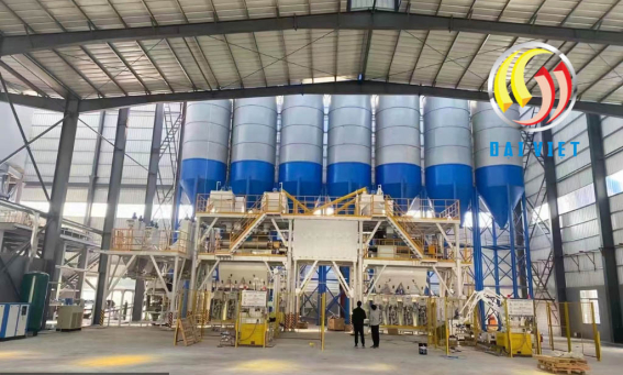 Day chuyen san xuat vua kho tron san