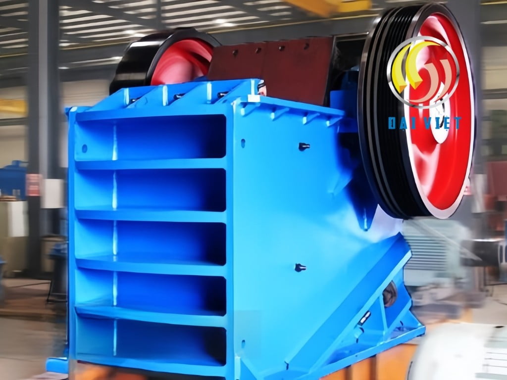 Máy nghiền hàm PE trong dây chuyền máy nghiền đá 350 tấn