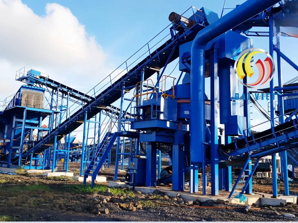 máy nghiền đá - nghiền cát