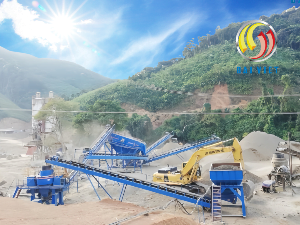 máy nghiền đá - đại việt