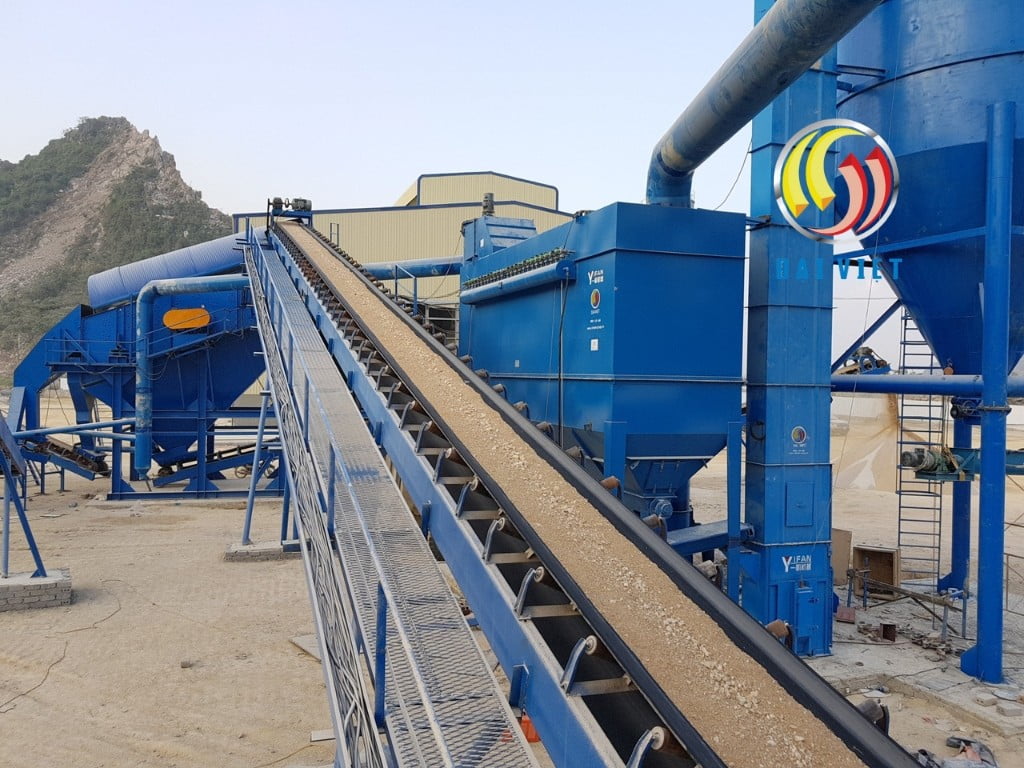 máy nghiền đá xây dựng công suất lớn