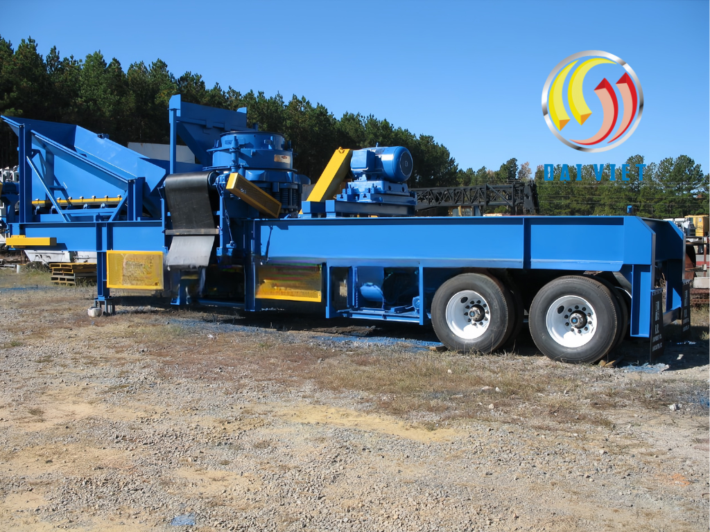 máy nghiền đá di động