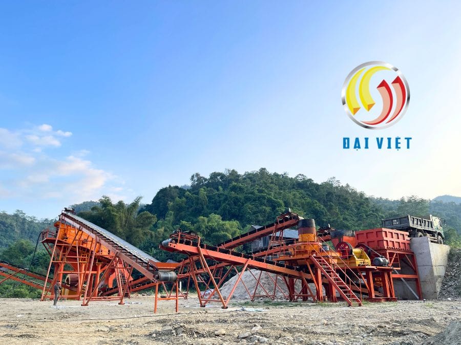Hình ảnh dây chuyền nghiền cát Bắc Kạn