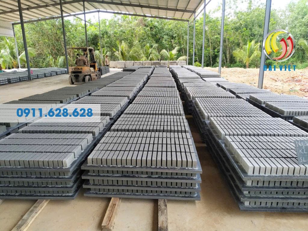 Hình ảnh gạch không nung hoàn thiện tại Bình Dương