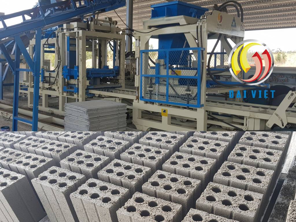 Hình ảnh máy gạch không nung 6 lỗ