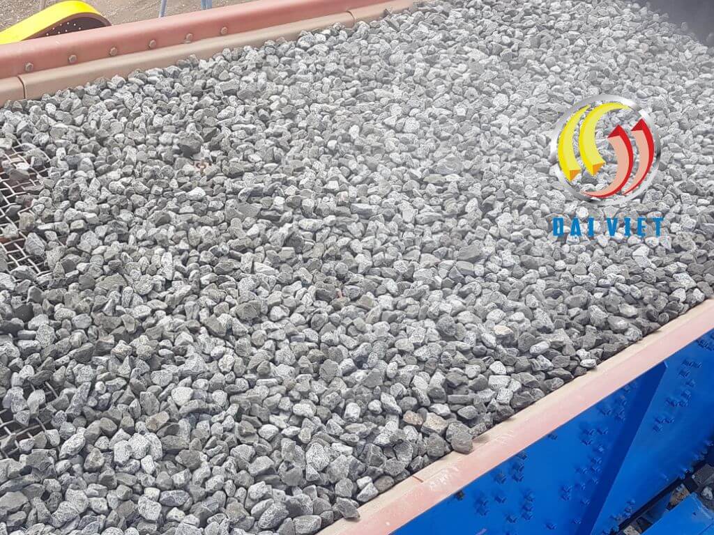 Hình ảnh tiêu chuẩn đá 1x2 trong dây chuyền nghiền đá nghiền cát nhân tạo