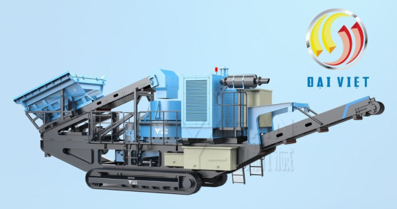 Hình ảnh cấu tạo trạm nghiền đá di động