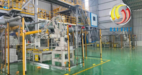 Hình ảnh Đại Việt - Tiên phong chuyển giao dây chuyền vữa khô hiện đại tại Việt Nam