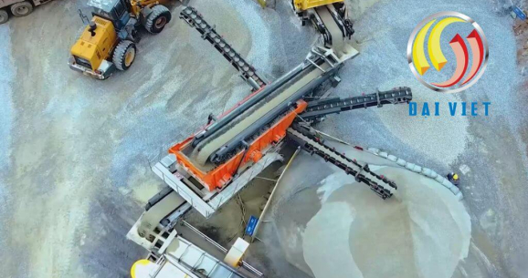 Hình ảnh đầu tư trạm nghiền đá di động