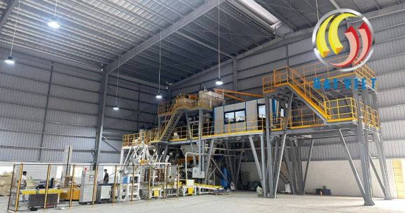 Hình ảnh dây chuyền trộn vữa khô Đại Việt JSC