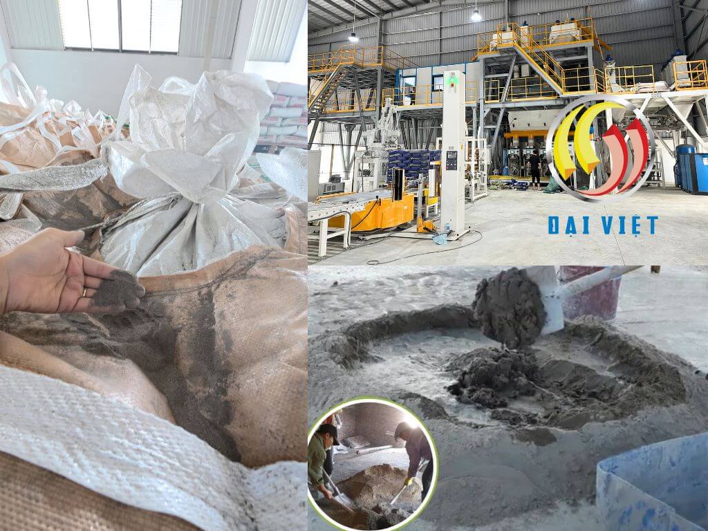 Hình ảnh tốc độ tăng trưởng của ngành vật liệu vữa khô