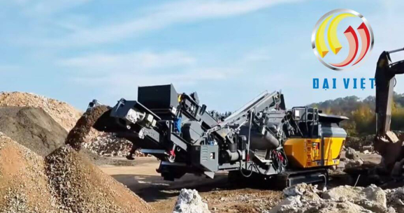 Hình ảnh trạm nghiền đá di động chủ mỏ đá tin chọn