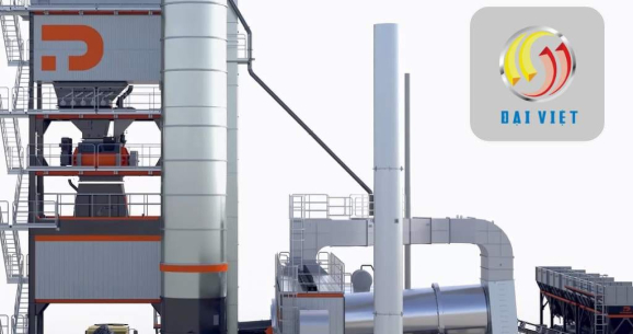 Hình ảnh cấu tạo và công nghệ trạm trộn bê tông nhựa nóng