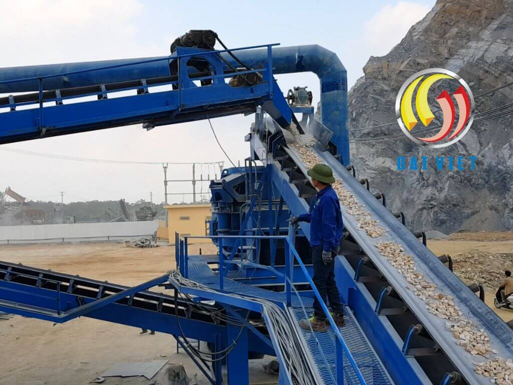 Hình ảnh nghiền cát nhân tạo từ đá vôi